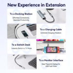 VENTION TRFBF USB 3.2 Gen2 Type-C Extension Cable (1 Meter) 10Gbps, 5A, 4K@60Hz - Image 4