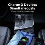 UGREEN 55653 75W Car Charger 2-in-1 Retractable Cable, SCP 25W, QC, PD 30W Fast Charging for iPhone 16/15 Pro - Image 5