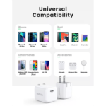 UGREEN 70572 Foldable Mini 20W USB C Fast Charger - Image 5