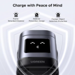 UGREEN 45775 Uno 2-in-1 Qi2 Magnetic Foldable Wireless Charging Station for iPhone 12-16 Series AirPods 3/2/Pro - Image 5