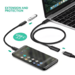 UGREEN 40574 USB 3.2 GEN 2 TYPE-C MALE TO FEMALE EXTENSION CABLE 0.5M - Image 5