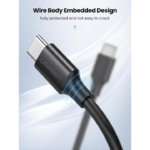 UGREEN 10306 USB-C to USB-C Cable 60W (2 Meter) PD 3.0 Fast Charging Cable for iPhone 16/15 Series - Image 6