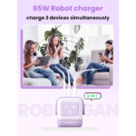 UGREEN 35291 UNO 65W USB C 3-Port GaN Fast Charger for iPhone 16/15 Pro Max - Image 6