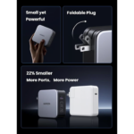 UGREEN 90548 Nexode 140W USB C Nexode PD3.1 PPS 3-Port Foldable GaN Fast Laptop Wall Charger - Image 6