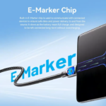 VENTION TAYBAV 100W 5A USB-C to USB-C Cable (1.2 Meter) Smart LED Power Display for iPhone 16/15 Series - Image 5