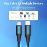 VENTION COVBF USB C Male to Micro USB Male 2A Cable (1 Meter) - Image 6