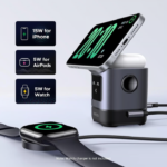 UGREEN 45775 Uno 2-in-1 Qi2 Magnetic Foldable Wireless Charging Station for iPhone 12-16 Series AirPods 3/2/Pro - Image 7