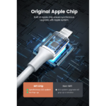 UGREEN 80822 USB-A to iPhone Lightning 2.4A Charging Cable (1 Meter) MFi Certified - Image 7