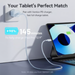 VENTION LALBH USB-C to Lightning Cable (2 Meter) MFi Certified, 3A Fast Charging - Image 7