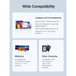 UGREEN 40113 Thunderbolt 3 USB4 Gen3 Cable 40Gbps Data Sync (USB-IF Certified) 100W Charging, 8K@60Hz Video (0.8 Meter) - Image 7