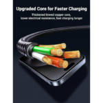 UGREEN 35087 2-in-1 Universal 100W PD Fast Charging Cable (1.5 Meter) Compatible for iPhone 17/17 Pro/17 Pro Max - Image 7