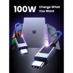 UGREEN 45064 USB-C TO USB-C Cable 100W PD Fast Charging Cable (2 Meter) Compatible with iPhone 17-15/Plus/Pro/Pro Max - Image 8