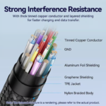 VENTION TRFBF USB 3.2 Gen2 Type-C Extension Cable (1 Meter) 10Gbps, 5A, 4K@60Hz - Image 9