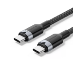 VENTION USB-C to USB-C Cable 240W PD3.1 Fast Charging (Nylon Braided) Black - Image 12