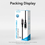 VENTION TAYBAV 100W 5A USB-C to USB-C Cable (1.2 Meter) Smart LED Power Display for iPhone 16/15 Series - Image 7