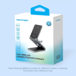VENTION FGFH0 3-in-1 15W Wireless Charger Stand with MagSafe - Image 12