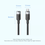 VENTION TRFBF USB 3.2 Gen2 Type-C Extension Cable (1 Meter) 10Gbps, 5A, 4K@60Hz - Image 12