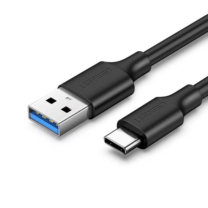 Untitled design (8) UGREEN 20882 USB 3.0 A Male to Type C Male Cable (1 Meter) Nickel-Plated