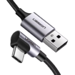 UGREEN 50941 USB-A 2.0 TO TYPE-C ANGLED CABLE 1M - Image 8