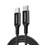 UGREEN 65250 USB-C to USB-C Cable 100W 5A PD Fast Charging (2 Meter) Black Braided