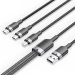 VENTION CPTBG 3-in-1 USB 2.0 Charging Cable 3A Fast Charging (1.5 Meter) - Image 2