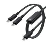 Acefast C5-11 100W Dual USB-C Charging Cable 1-to-2 Splitter (1.2 Mete) AI Power Distribution - Image 7
