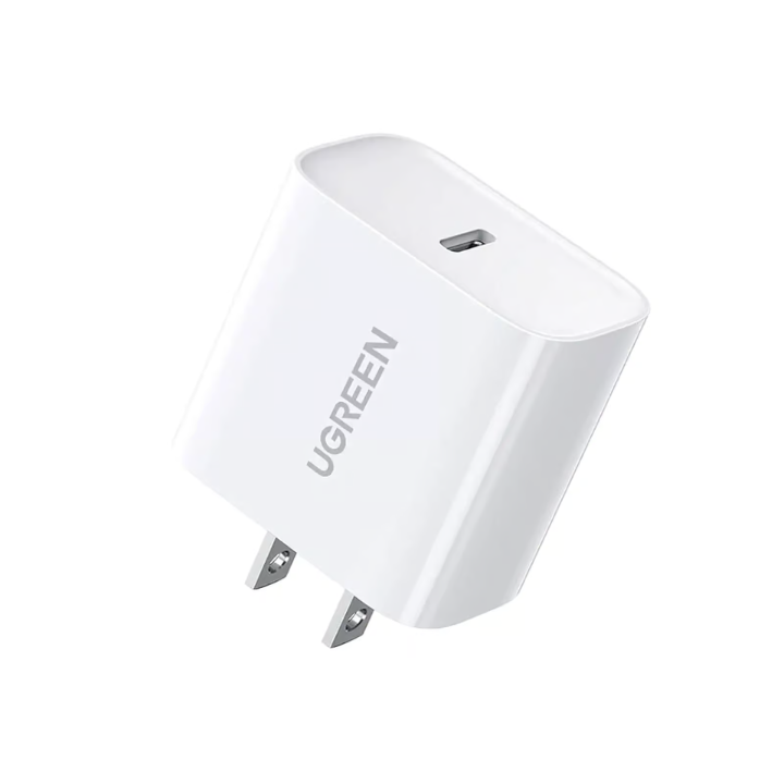 UGREEN 60449 20W USB C Charger PD 3.0 Fast Charger (White) US Plug