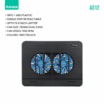 Dual Fan Laptop Cooling Pad | A512 - Image 3