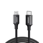 UGREEN 60751 USB-C to Lightning Cable: Charge 2x Faster with MFi Certification & Rapid 3A PD Charge