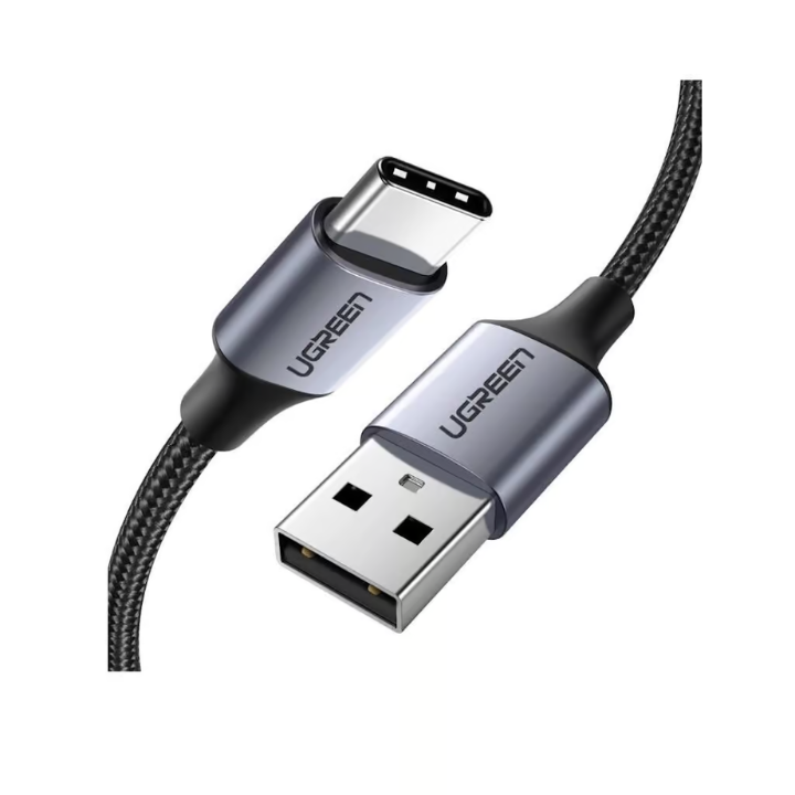 Untitled design (8) UGREEN 60128 USB-A TO USB-C Cable Aluminum Braid (2 Meter) Compatible with iPhone 17/16/15 /Plus/Pro/Pro Max