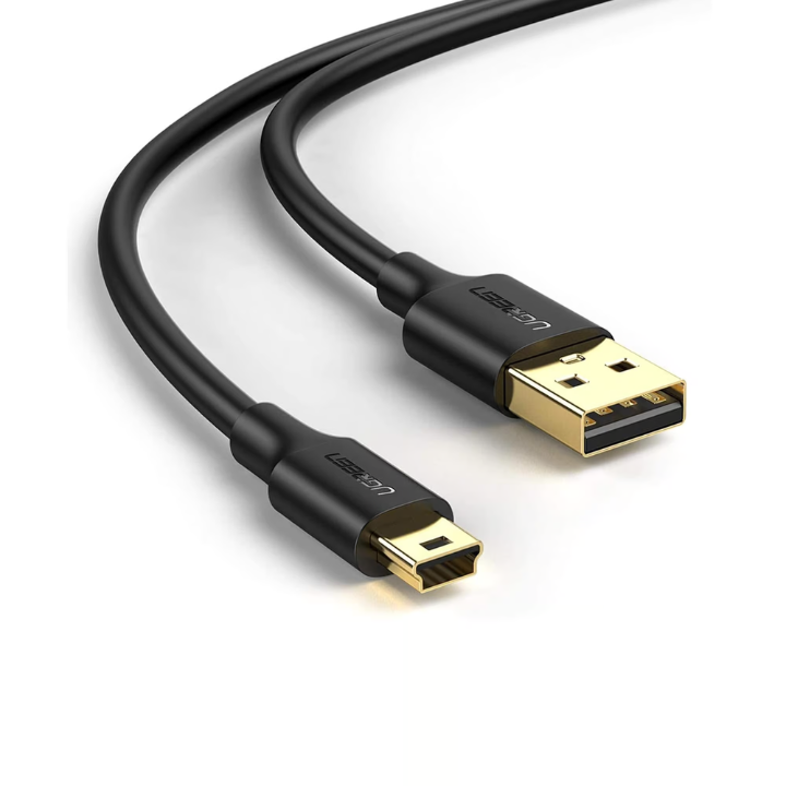 Untitled design (8) UGREEN 30472 USB 2.0 Male to Mini 5-Pin Male Cable (2 Meter)