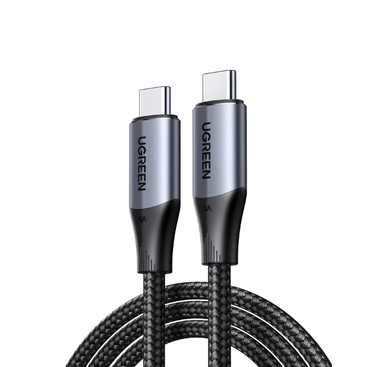 Untitled design (8) UGREEN 80150 USB-C to USB-C 240W USB 3.2 Gen 2 10Gbps 4K@60Hz Charger Cable (1 Meter)