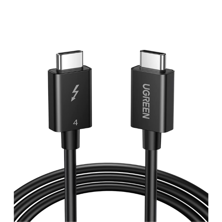 Untitled design (8) UGREEN 30389 Thunderbolt 4 USB-C to USB-C Cable 100W 40Gbps 0.8 Meter
