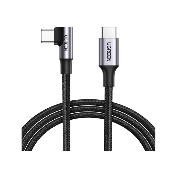 Untitled design (8) UGREEN 70645 100W USB C Cable 90 Degree Type C Charging Cable (2 Meter)