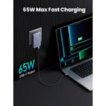 UGREEN 15816 Nexode Pro 65W GaN Charger 3-Port Flat Fast Wall Charger for MacBook Air, iPhone 16/15, Galaxy S24/S23 - Image 2