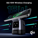 UGREEN 45775 Uno 2-in-1 Qi2 Magnetic Foldable Wireless Charging Station for iPhone 12-16 Series AirPods 3/2/Pro - Image 2