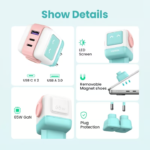 UGREEN 35855 UNO 65W USB C 3-Port GaN Fast Charger for iPhone 17/16/15 Pro Max - Image 2