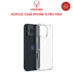 Apple   iPhone   16   Pro   Max   HD   Clear   Acrylic   Case