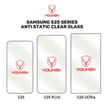 Samsung   Galaxy   S25   Ultra   (Anti-Static   Clear   Glass   Protector) - Image 2