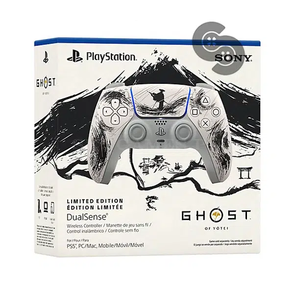 PS5 Controller Ghost of Yotei Black Limited Edition - Image 1