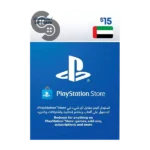 PlayStation Network Gift Card 15 USD PSN UAE [Digital Code]