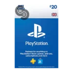 PlayStation Network Gift Card 20 GBP PSN UK [Digital Code]