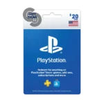 PlayStation Network Gift Card 20 USD PSN USA [Digital Code]