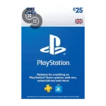 PlayStation Network Gift Card 25 GBP PSN UK [Digital Code]