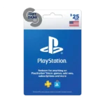 PlayStation Network Gift Card 25 USD PSN USA [Digital Code]