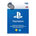 PlayStation Network Gift Card 40 GBP PSN UK [Digital Code]