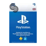 PlayStation Network Gift Card 5 GBP PSN UK [Digital Code]