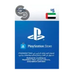 PlayStation Network Gift Card 5 USD PSN UAE [Digital Code]
