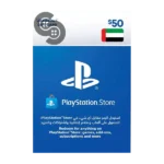 PlayStation Network Gift Card 50 USD PSN UAE [Digital Code]