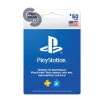 PlayStation Network Gift Card 50 USD PSN USA [Digital Code]